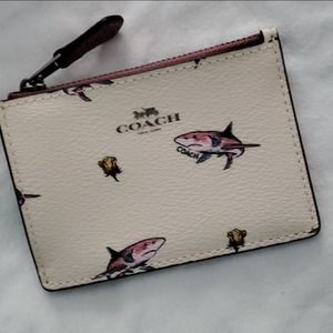 Coach Accessories - New Coach Sharky card holder Coach Accessories - New Coach Sharky card holder